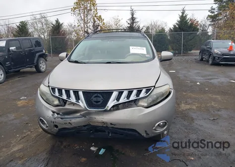 2009 Nissan Murano Le z USA, uszkodzony, nr VIN JN8AZ18W19W133485
